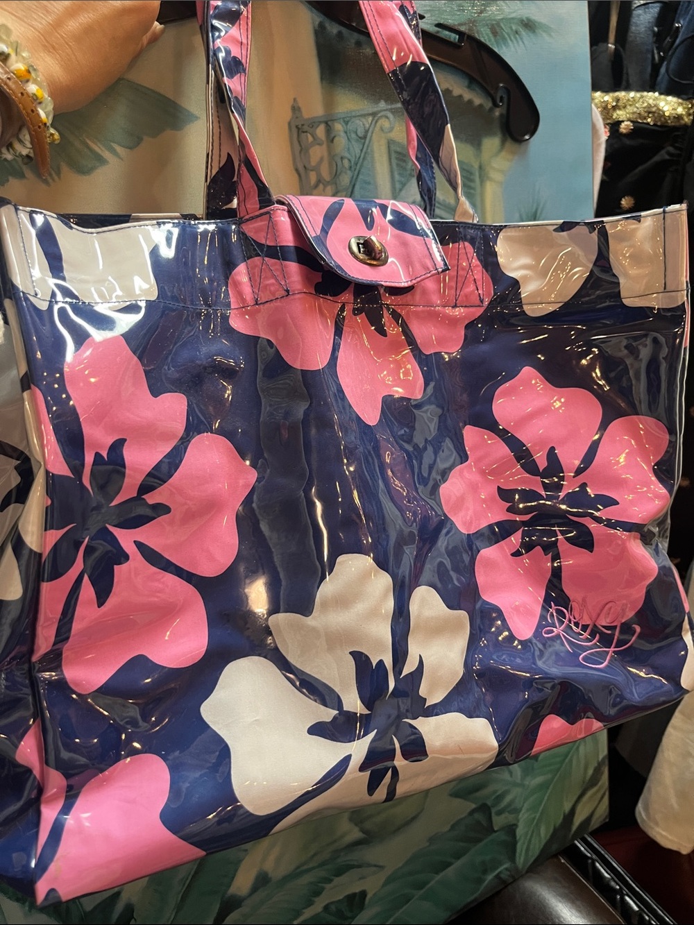 Vintage Roxy tote bag